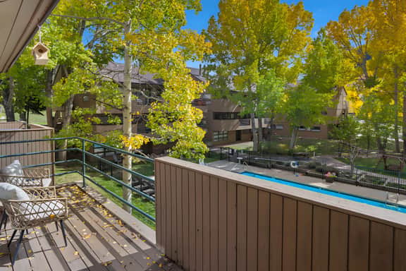 East Vail Pitkin Creek Condo - Summer Pool