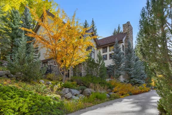Large West Vail Home - Patio with Private Hot Tub