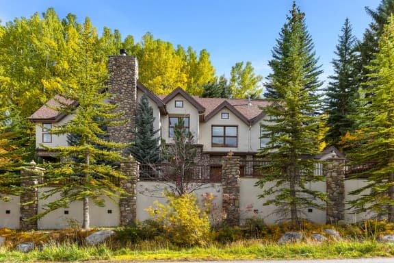 Large West Vail Home - Patio with Private Hot Tub