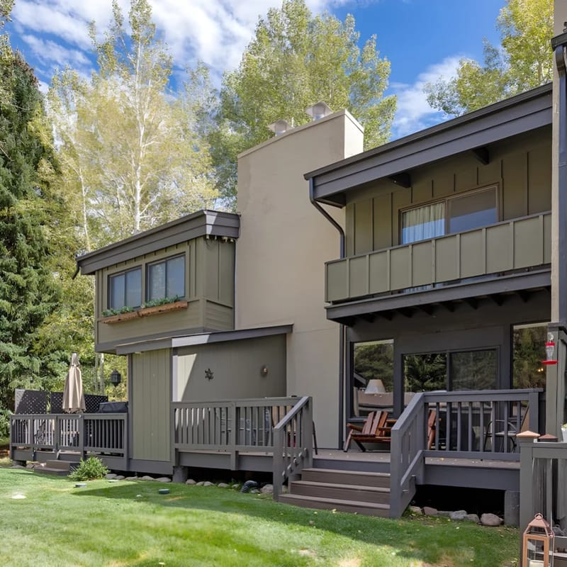 West Vail Ptarmigan Townhome - Summer Pool